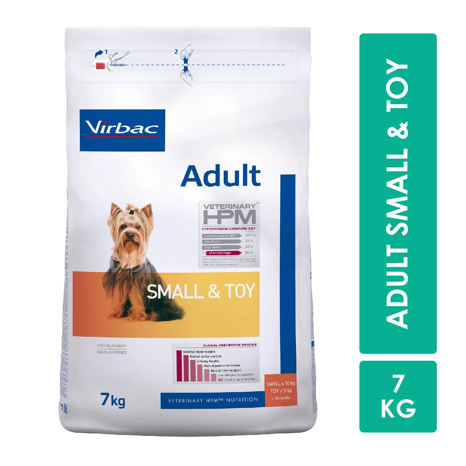 Alimento Perro Seco Adulto Raza Mini Y Pequeña Virbac