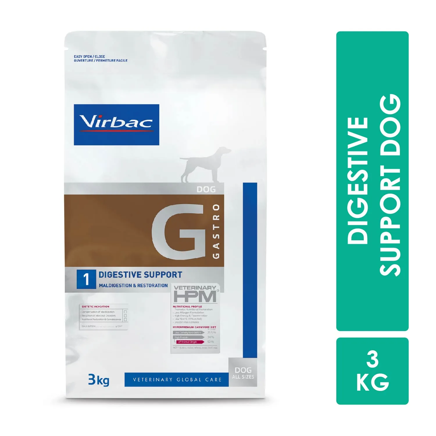 Alimento Perro Seco Adulto Gastrointestinal Virbac