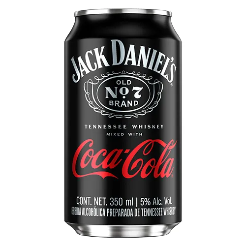 Bebida Alcoholica Con Coca Cola & Jack Daniels