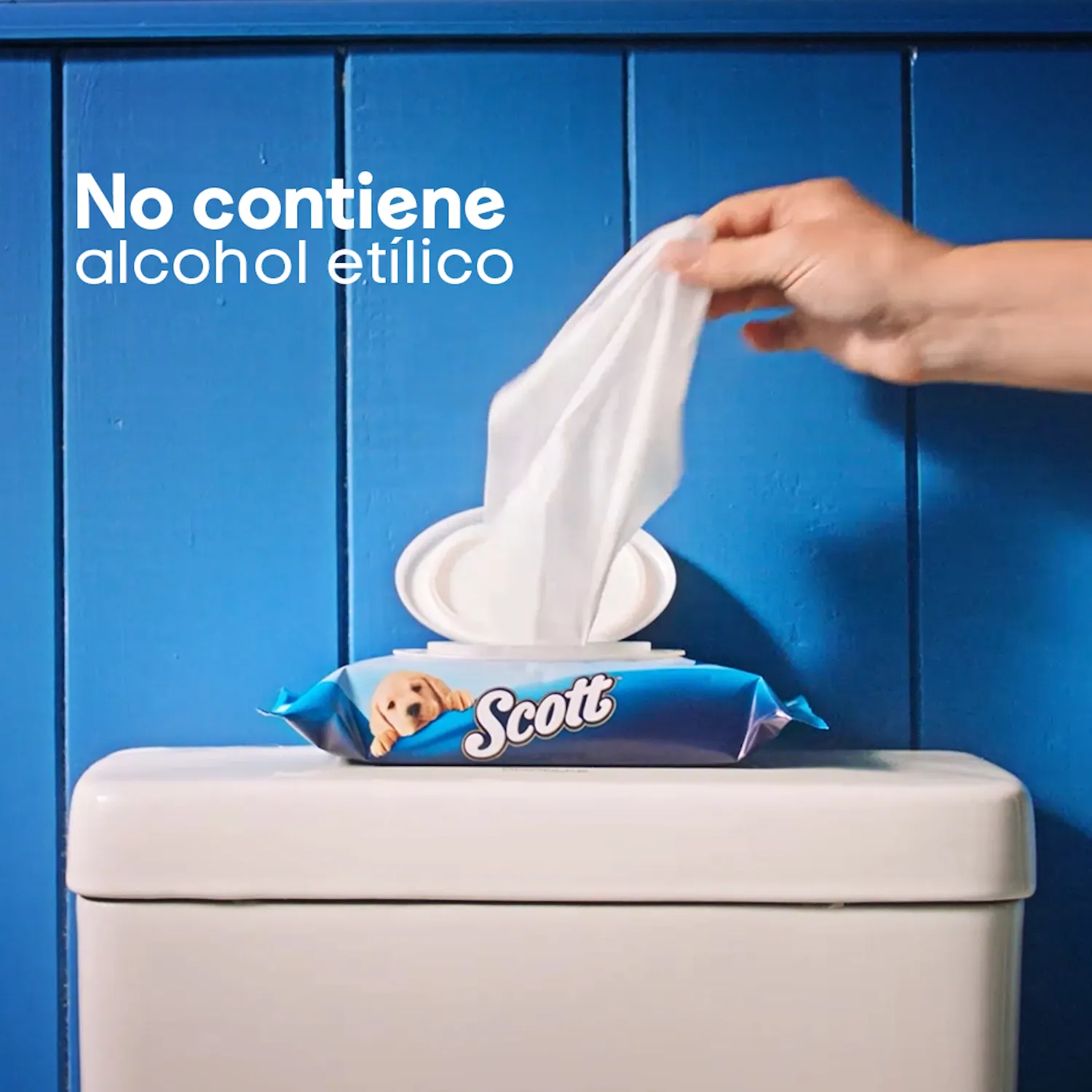 Papel Higiénico Húmedo Scott 144u