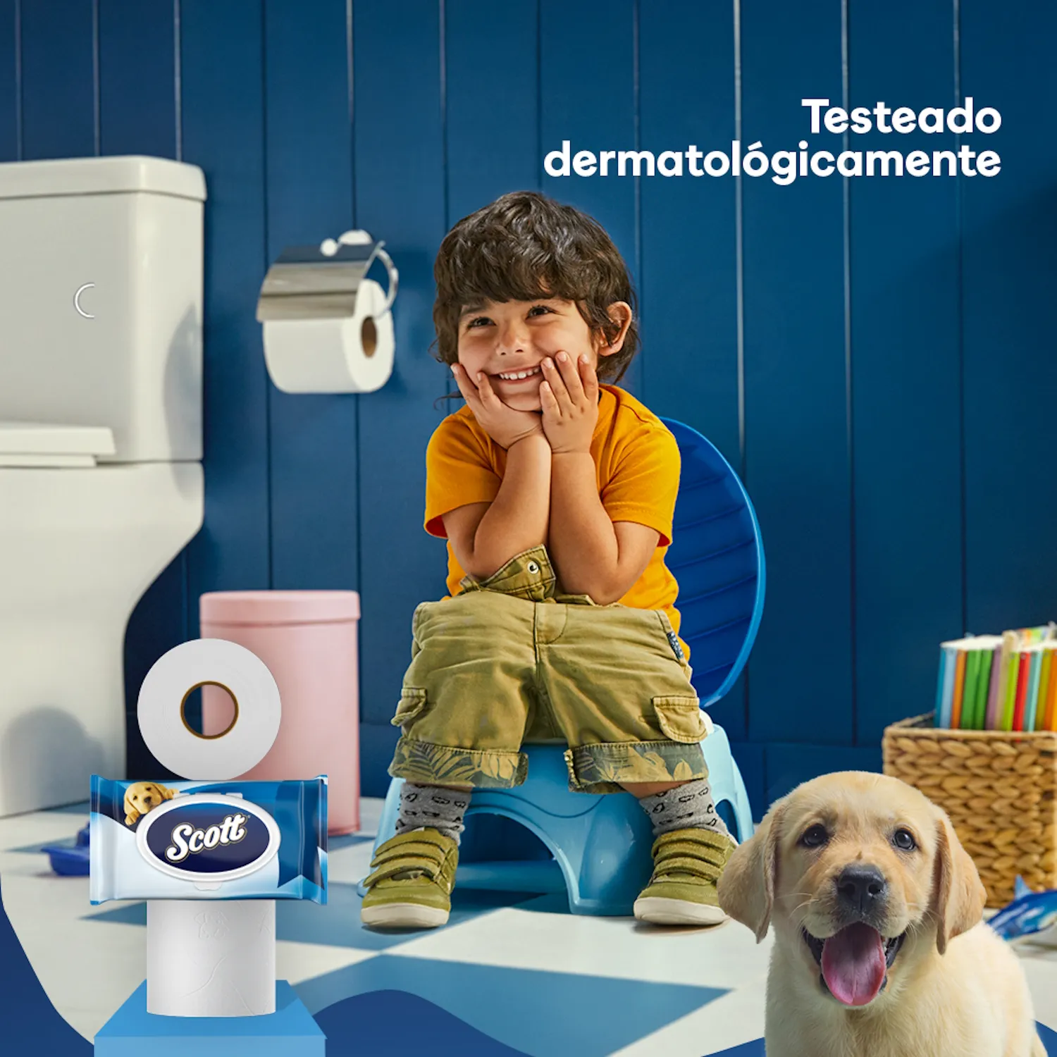 Papel Higiénico Húmedo Scott 144u