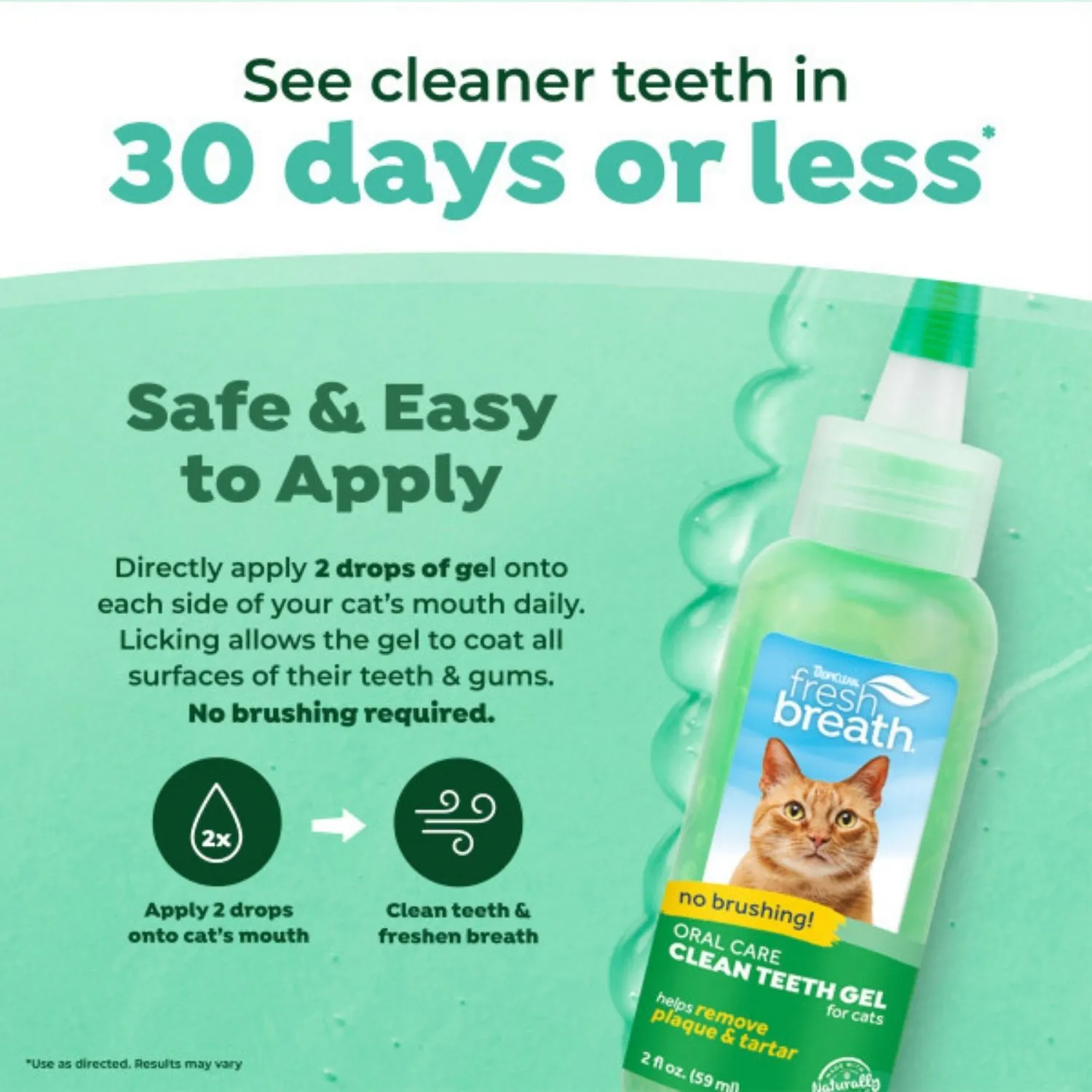 Gel Antiplaca Para Gato Tropiclean