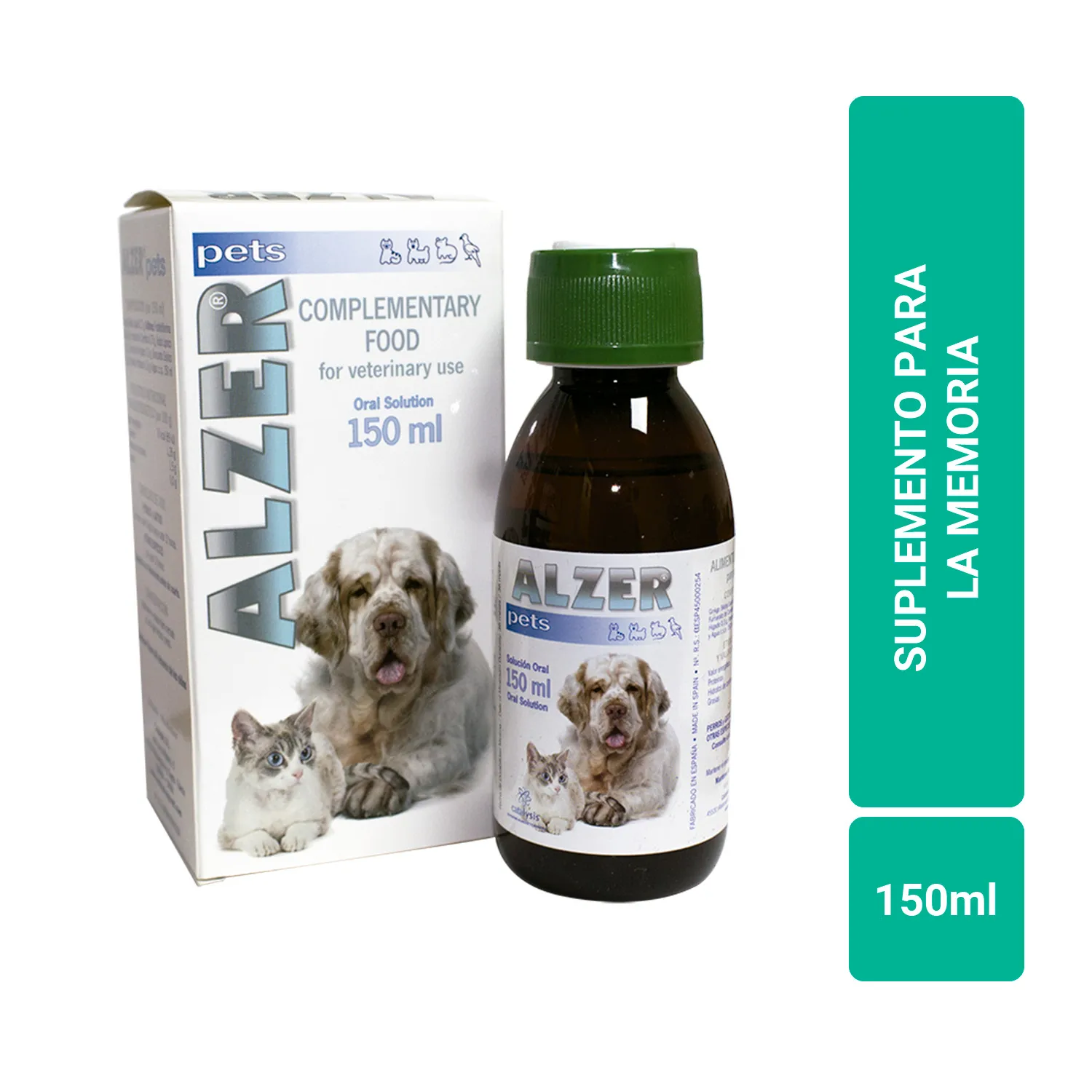 Suplemento Geriátrico Para Mascotas Alzer Pets