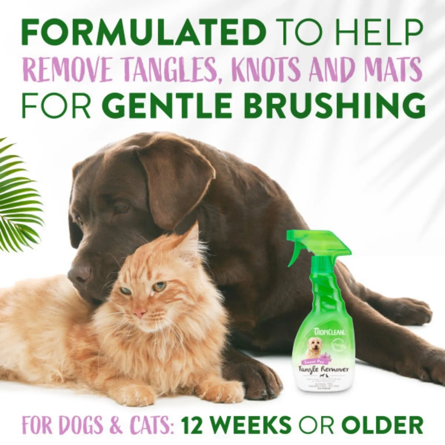 Removedor Nudos Para Perro Y Gato Tropiclean