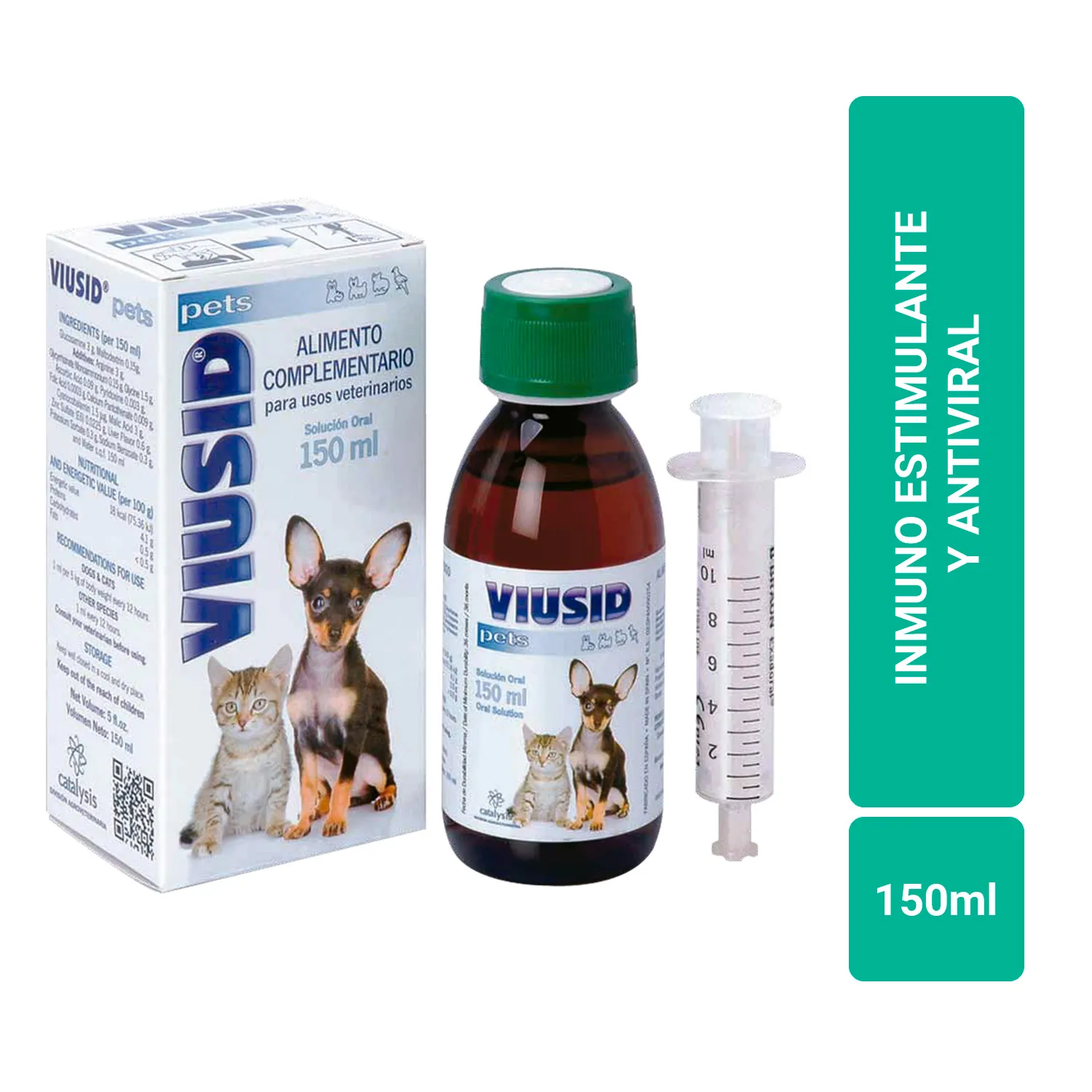 Suplemento Inmunoestimulante Para Mascotas Viusid Pets Catalysis
