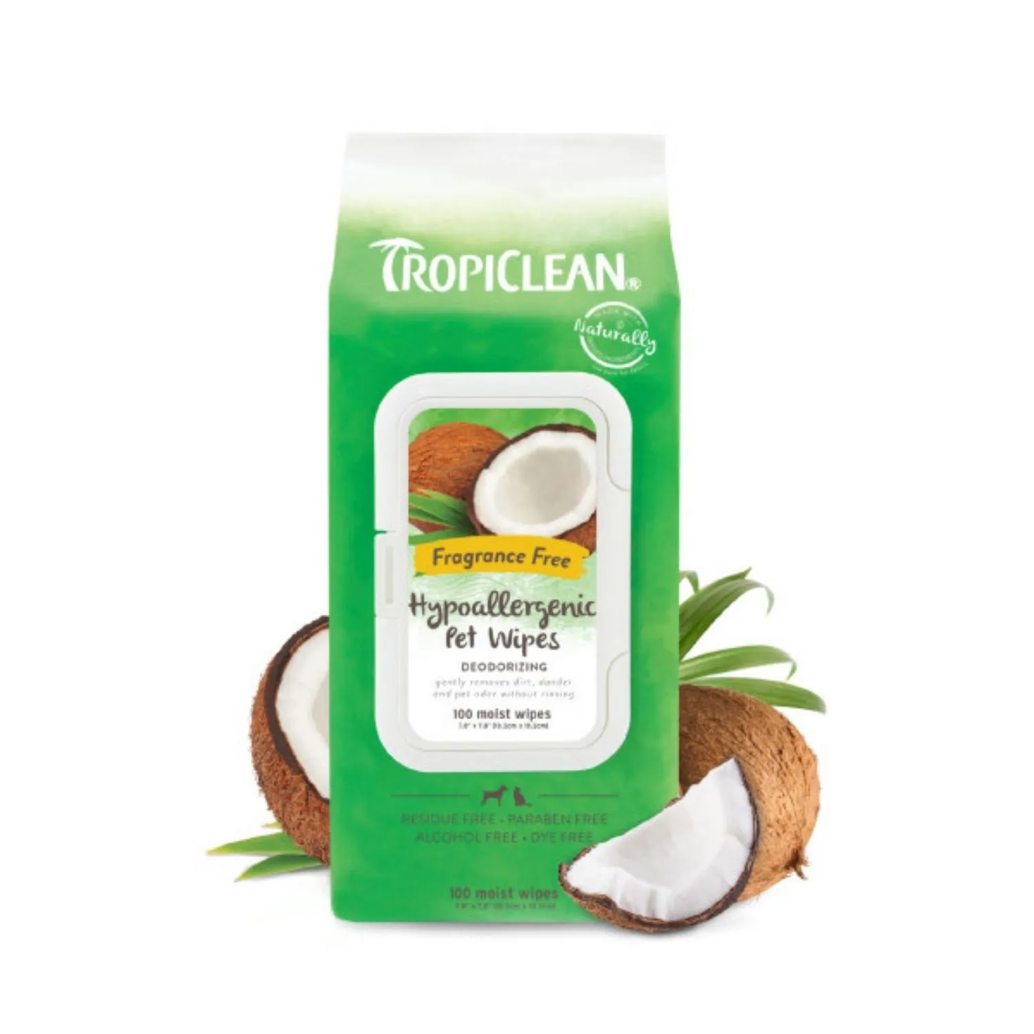 Toallas  Húmedas Hipoalergénicas Tropiclean