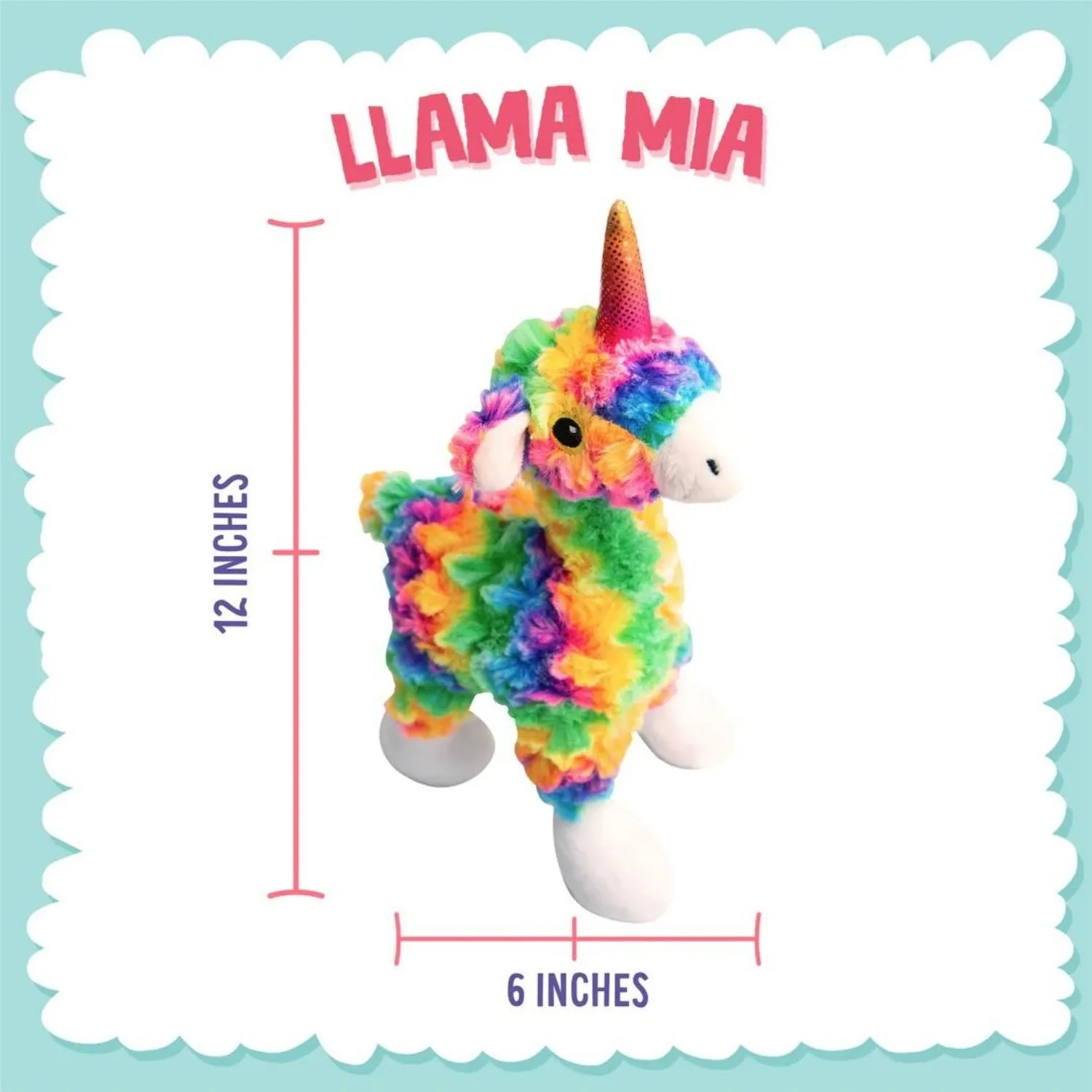 Peluche Para Perro Llama Mía Snugarooz