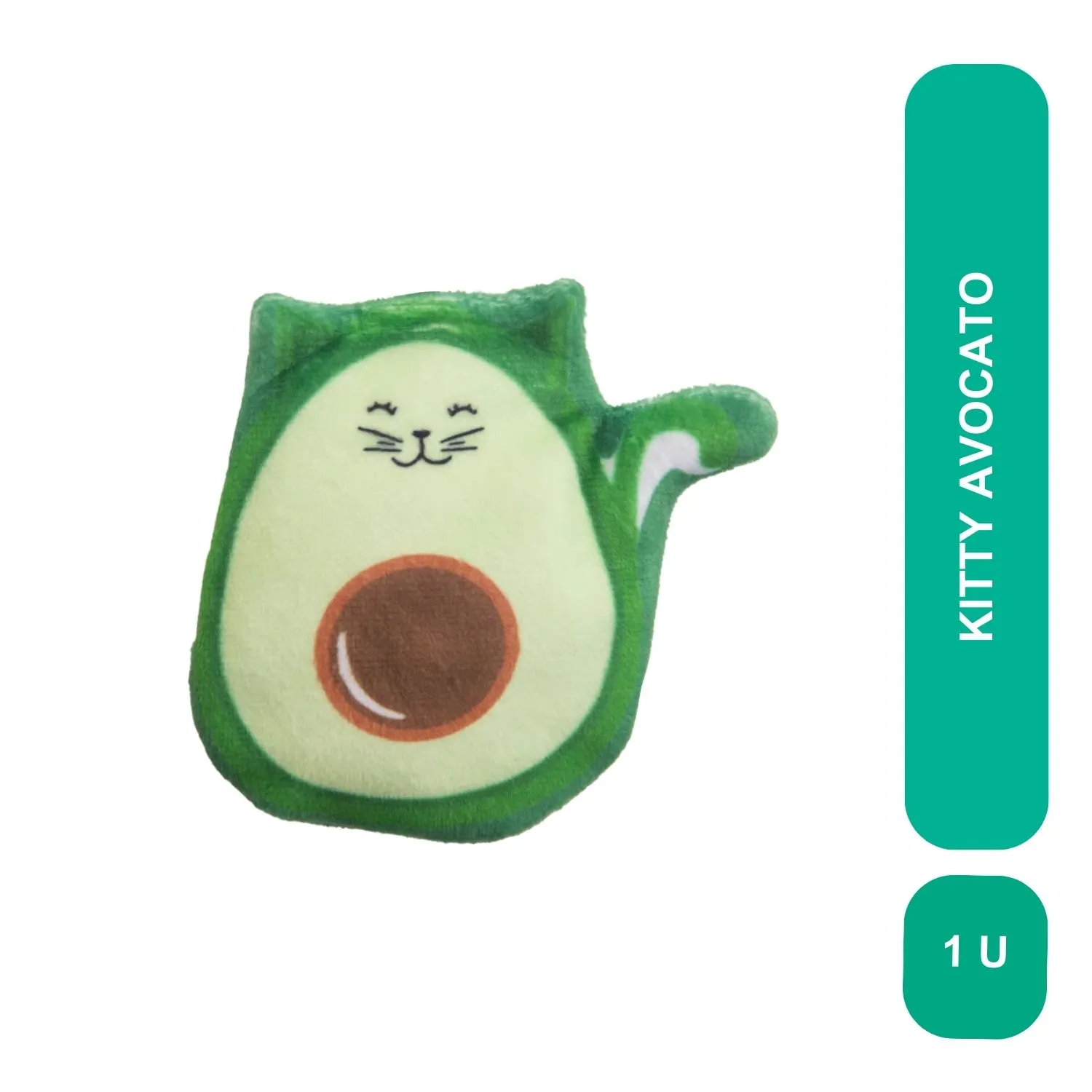 Peluche Gato Con Canip Kitty Avocato Snugarooz