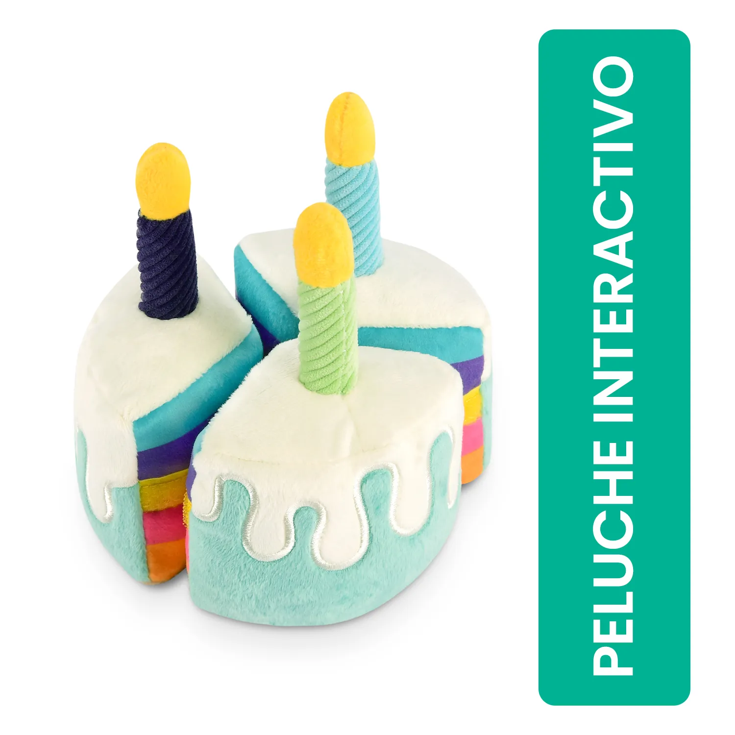 Peluche Queque  Cumpleaños Desarmable P.l.a.y