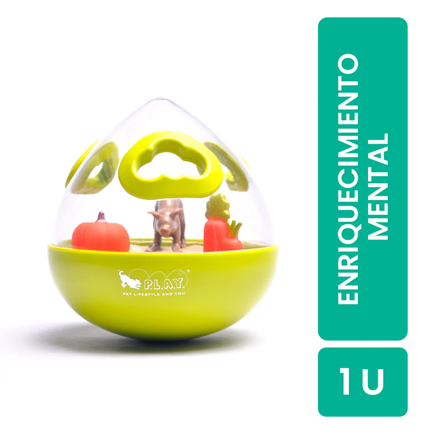Bola Treats Interactiva Verde P.l.a.y