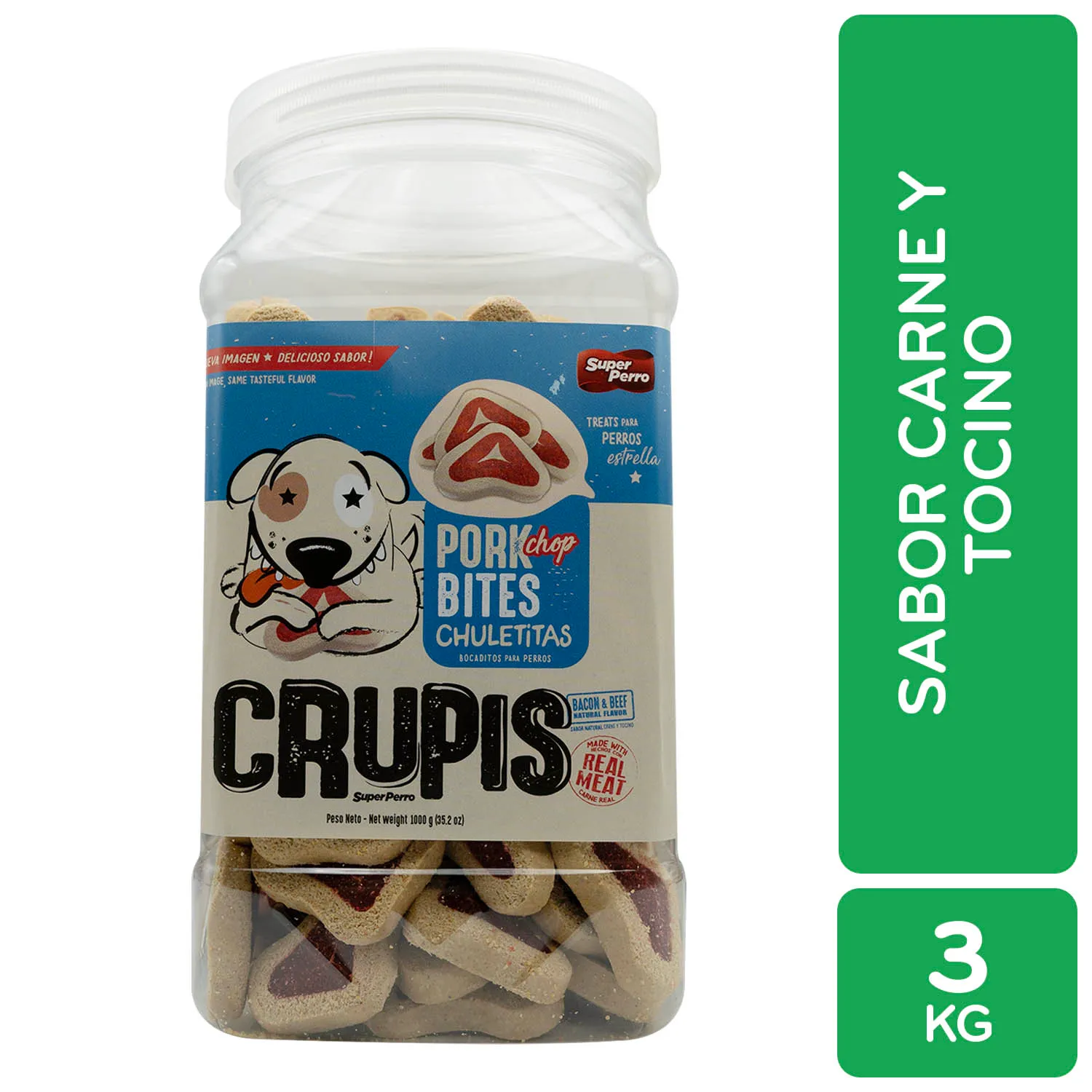 Bocadillo Chuletitas Perro Crupis