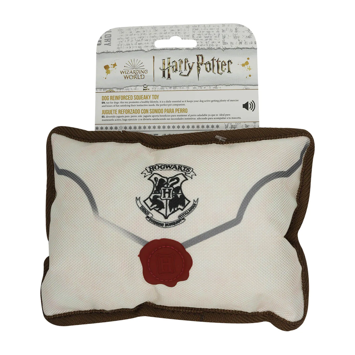 Juguete Sobre Carta Hogwarts Perro Harry Potter