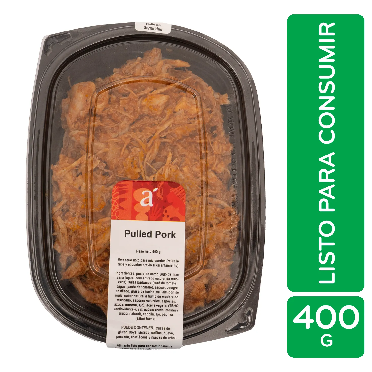 Pulled Pork Auto Mercado Unidad 400 G