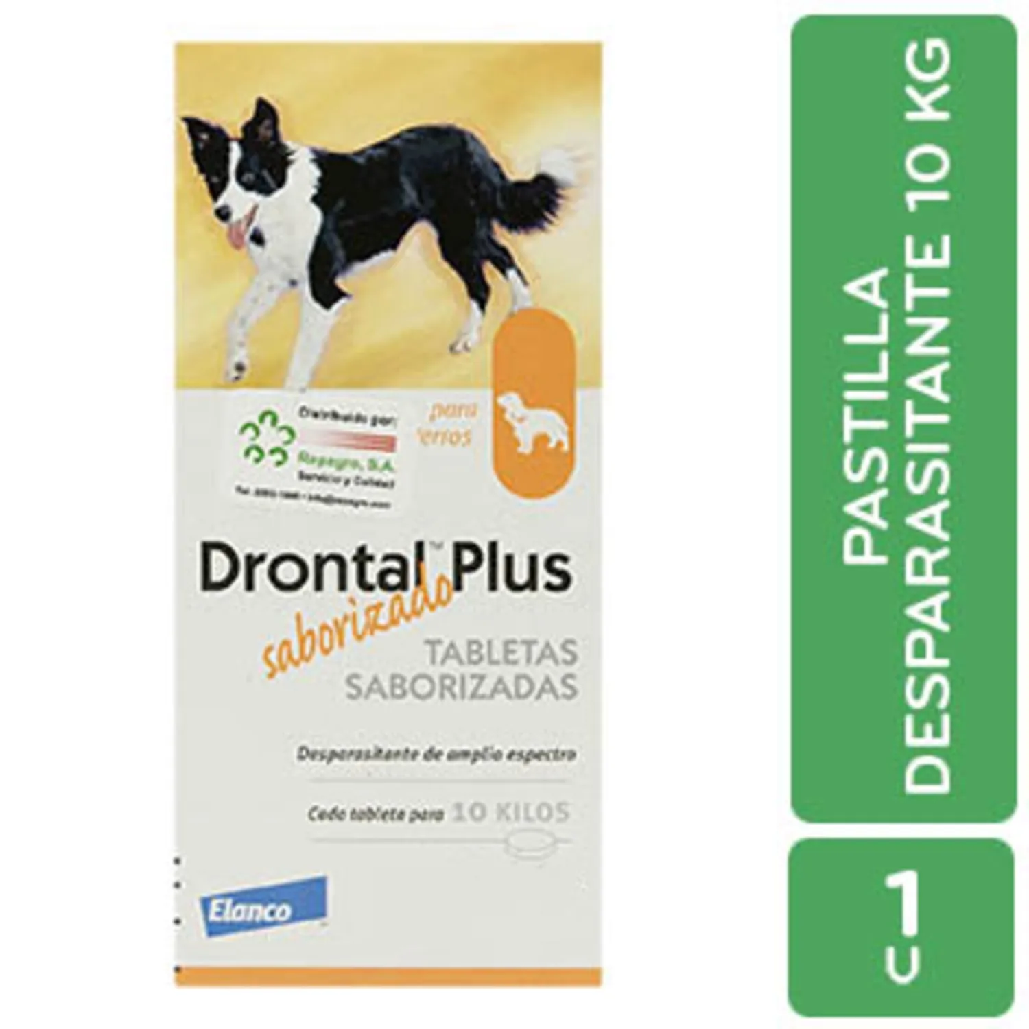 Desparasitante Interno Pastilla Perro Drontal