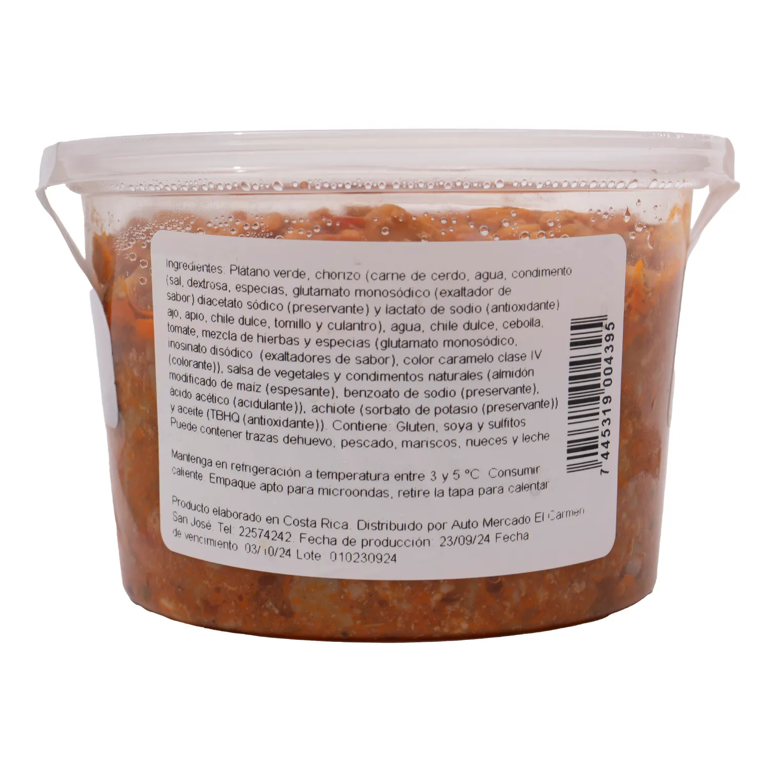 Picadillo De Platano Verde Auto Mercado Unidad 450 G