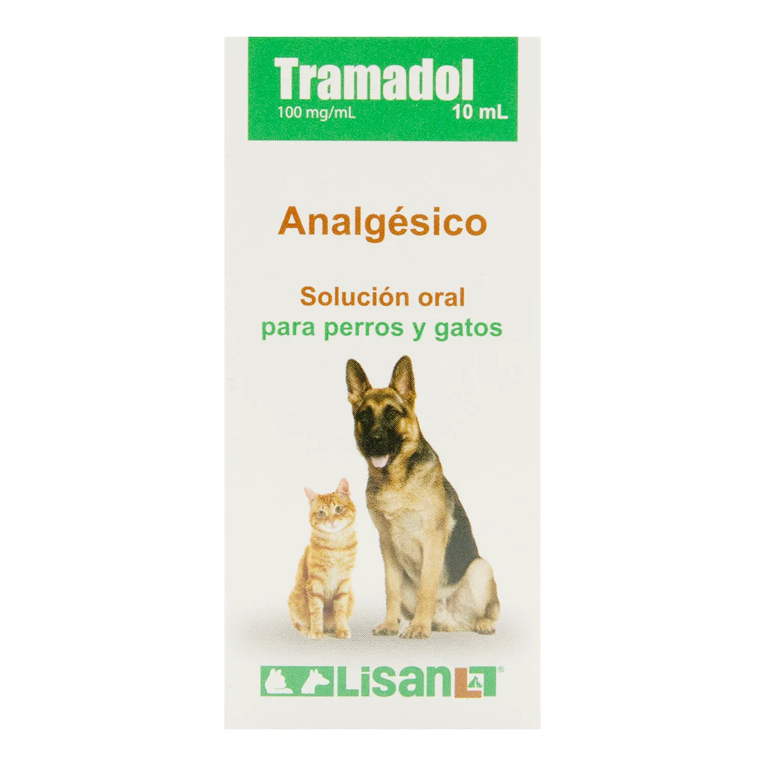 Analgésico Líquido Perro Y Gato Tramadol Lisan