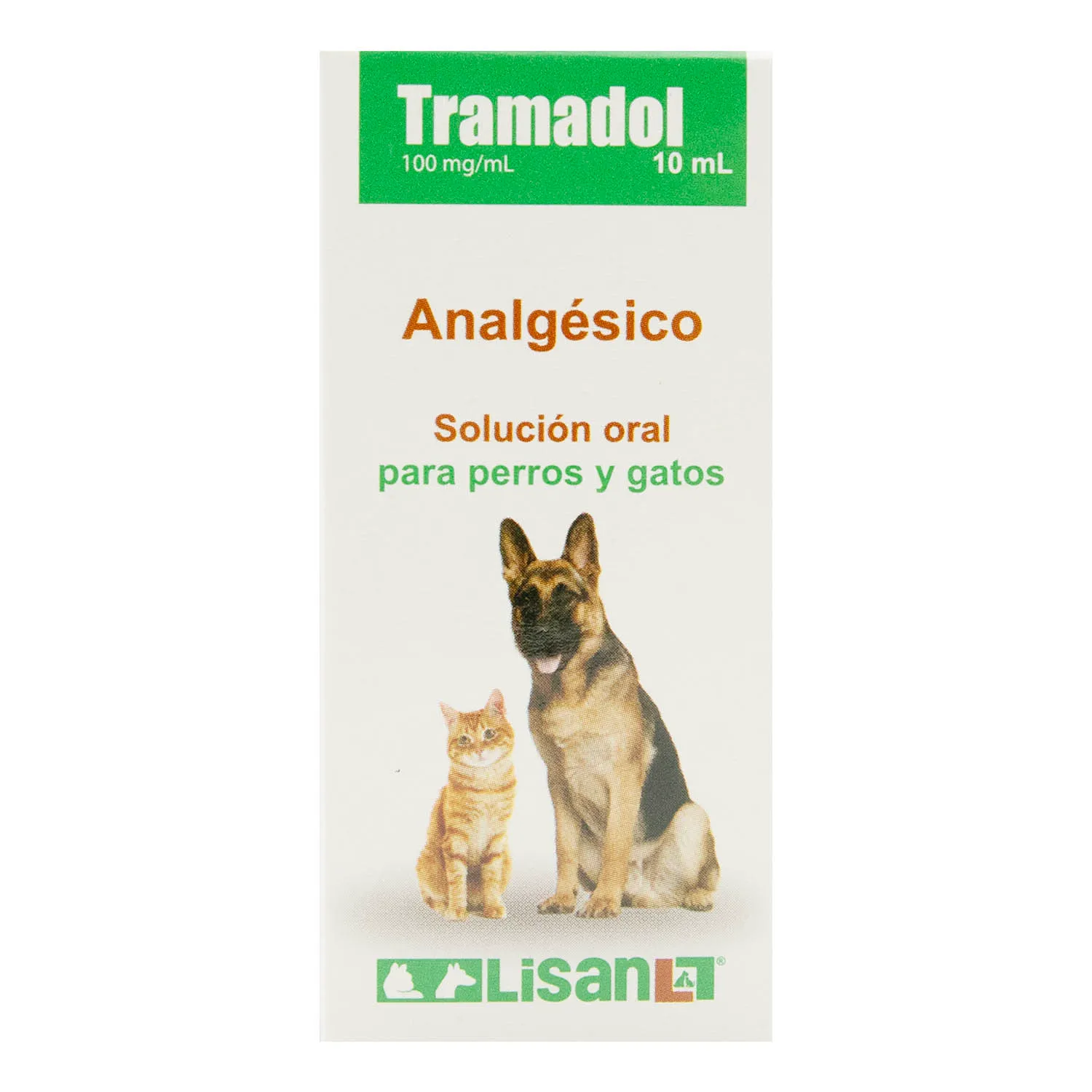 Analgésico Líquido Perro Y Gato Tramadol Lisan