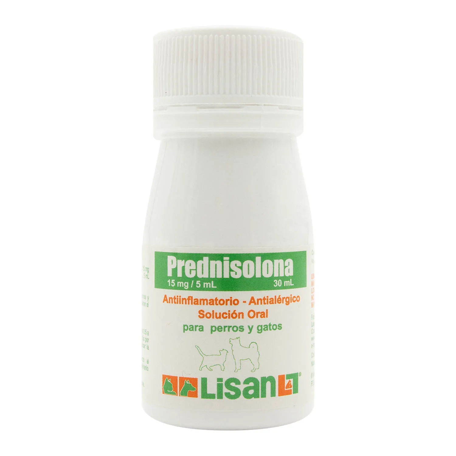 Antiinflamatorio Líquido Perro Y Gato Prednisolona Lisan