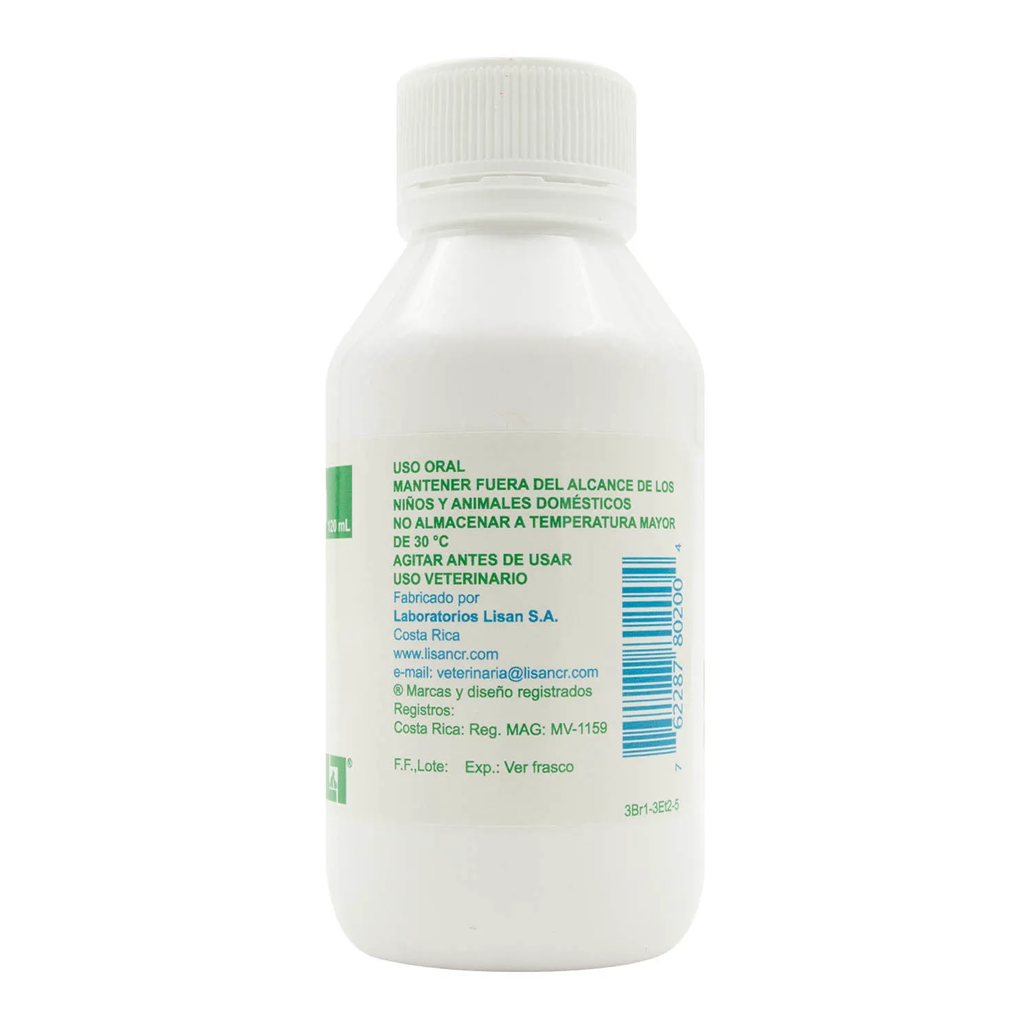 Mucolitico Expectorante Líquido Perro Y Gato Bromhexina Lisan