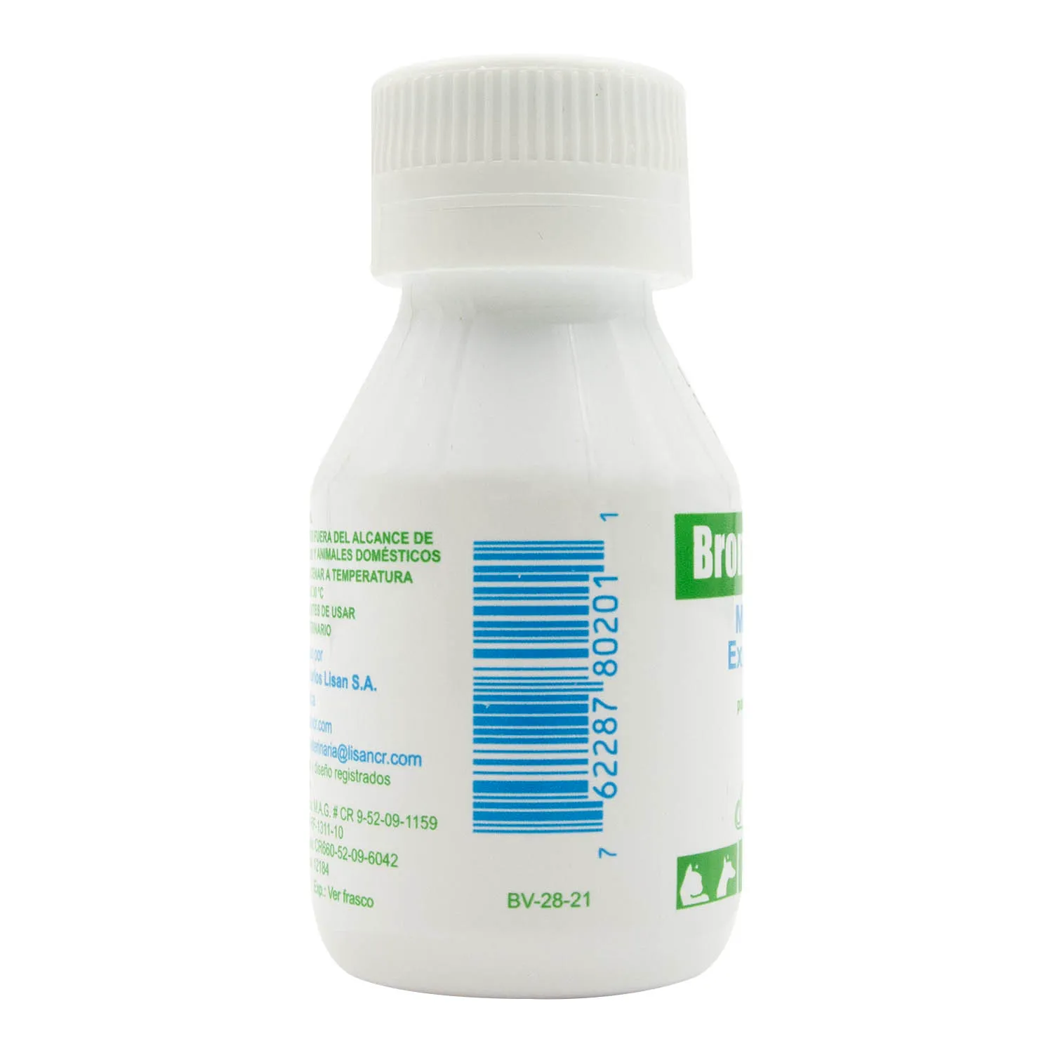 Mucolitico Expectorante Líquido Perro Y Gato Bromhexina Lisan