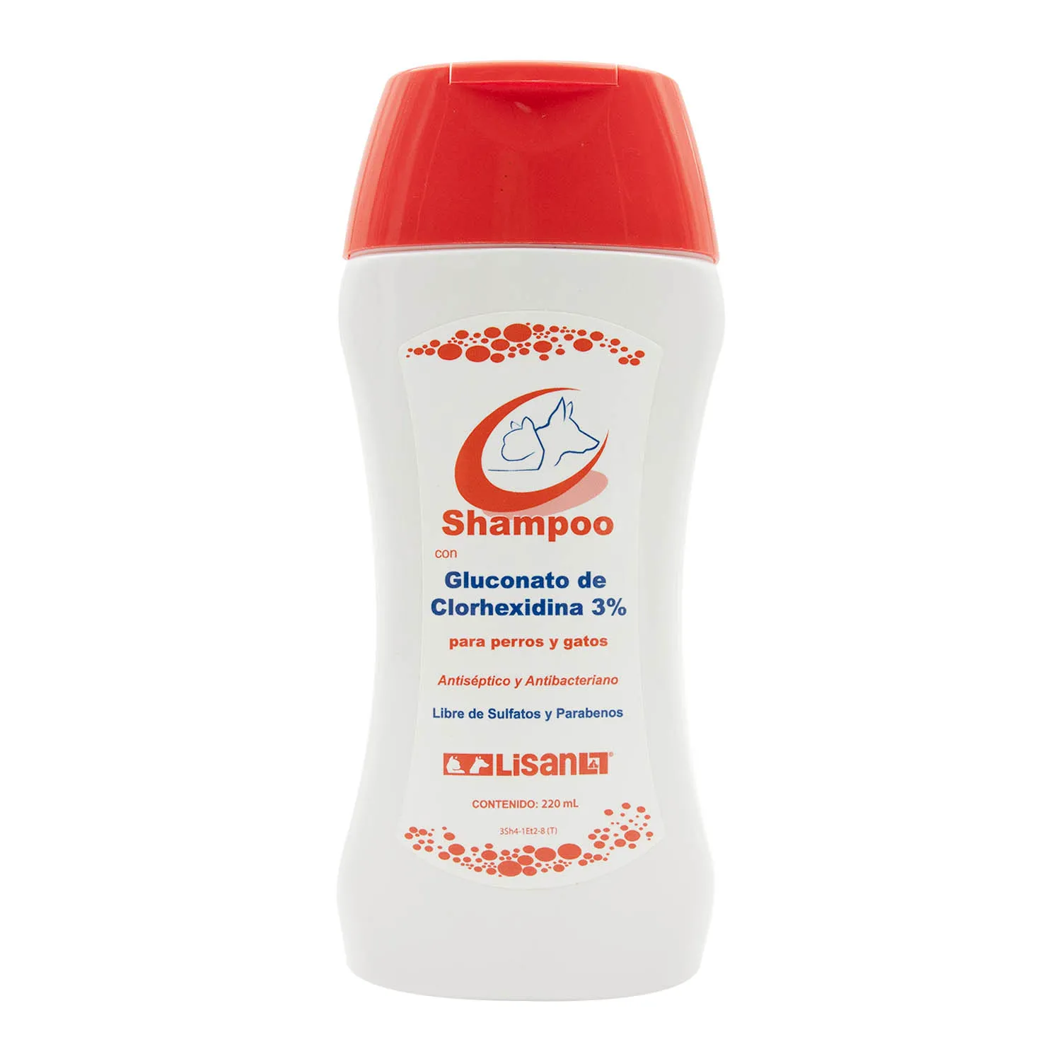 Shampoo Clorhexidina Perro Y Gato Lisan