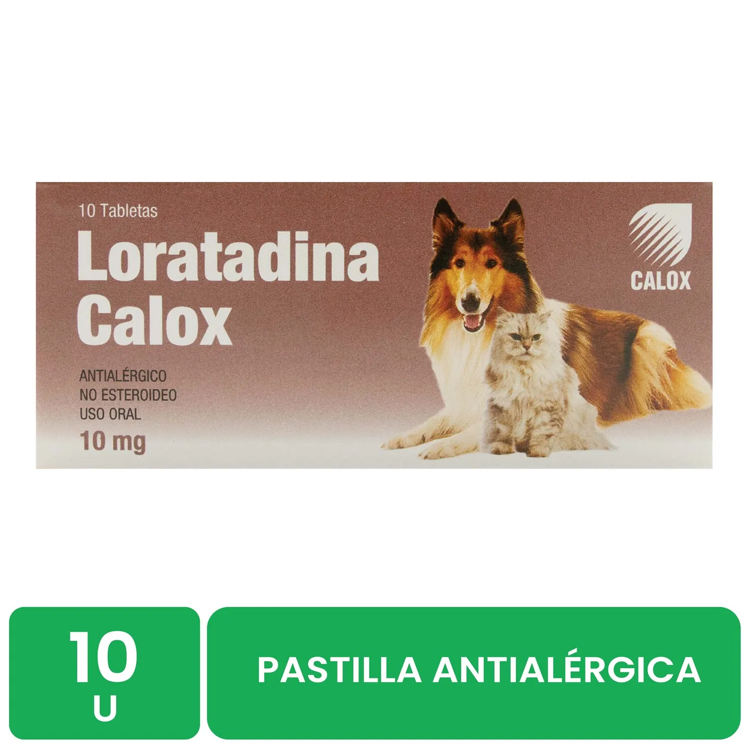 Antialérgico Pastilla Perro Loratadina Calox