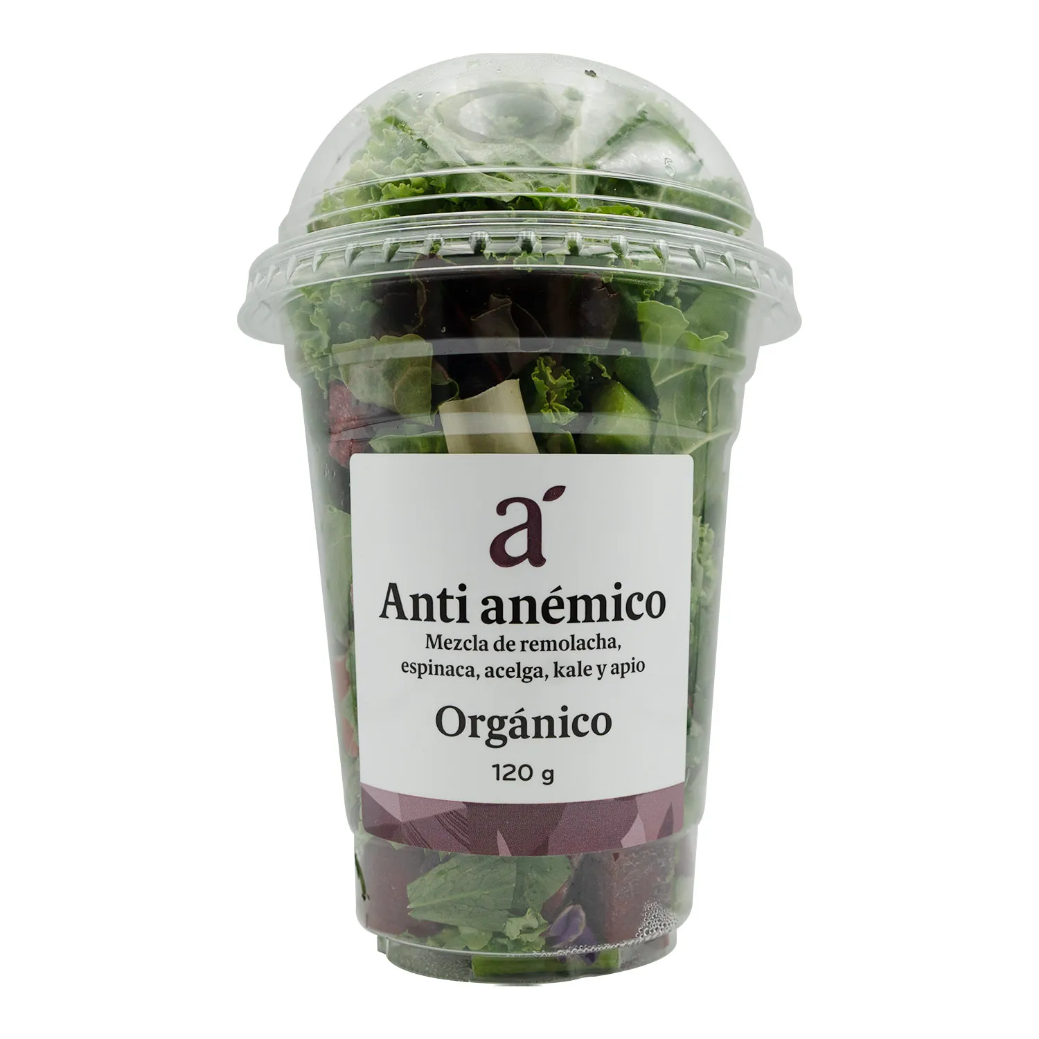 Mix Batido Vegetales Antianemico Auto Mercado  Frasco 1 Unid