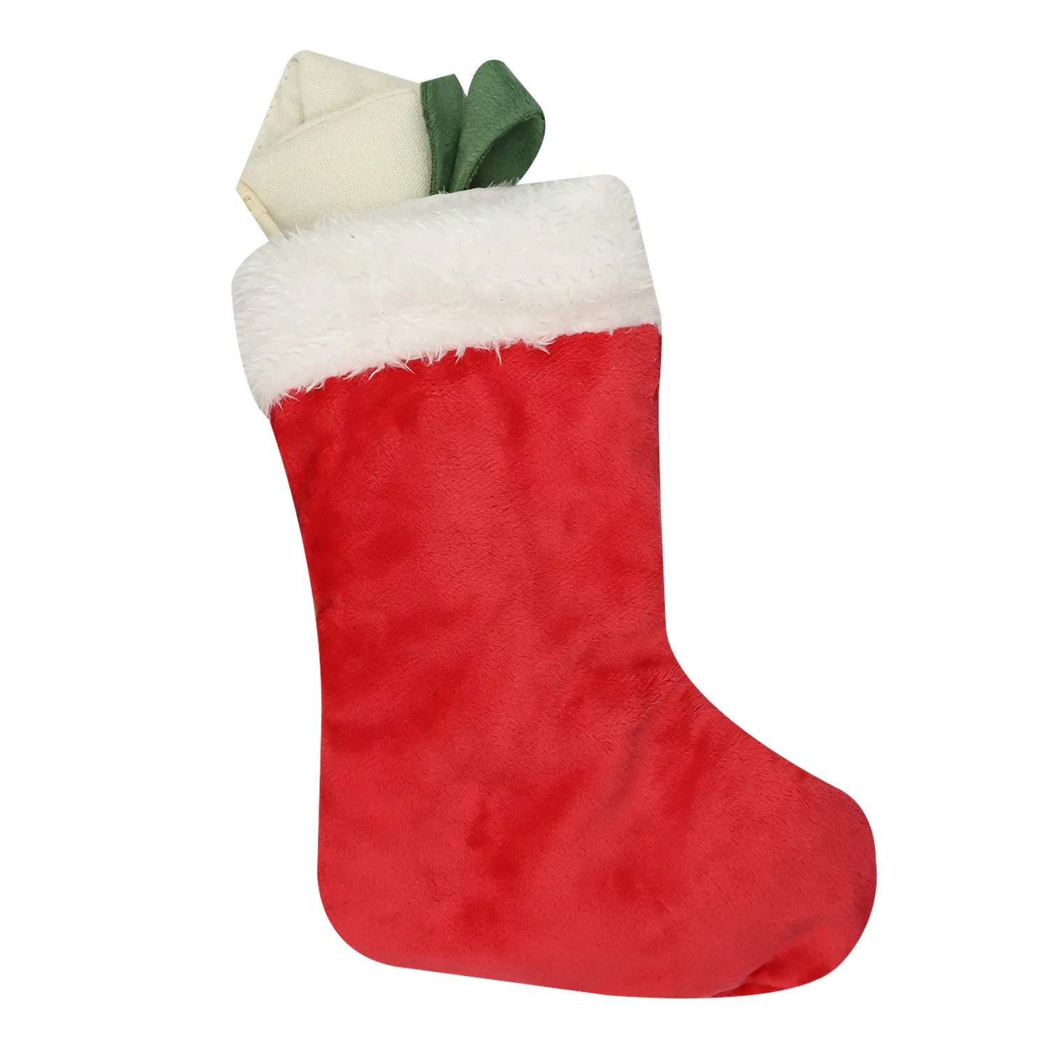 Peluche Perro Bota Navidad Pet Play