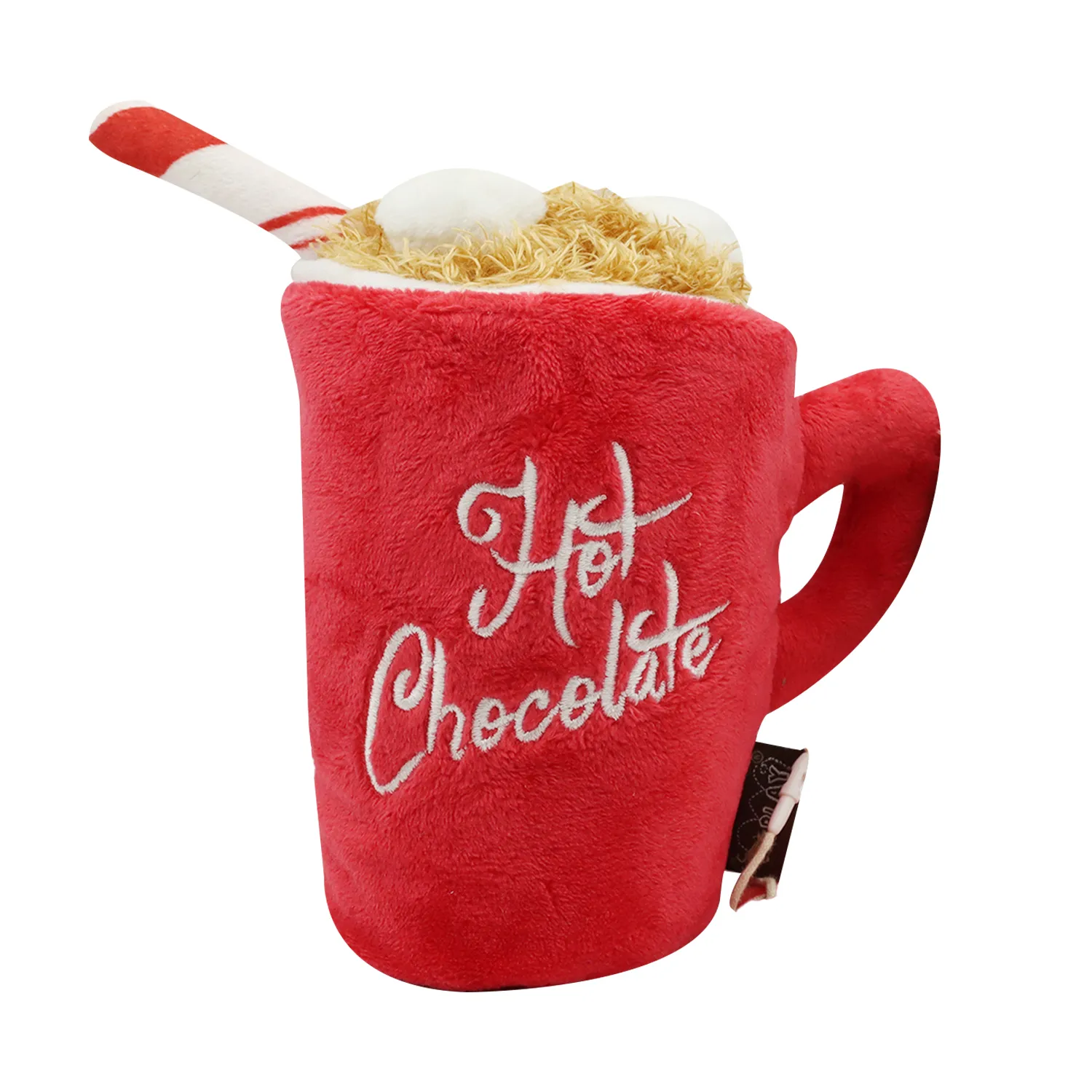 Juguete Perro Vaso Rojo Con Chocolate Caliente Y Marshmallow P.l.a.y