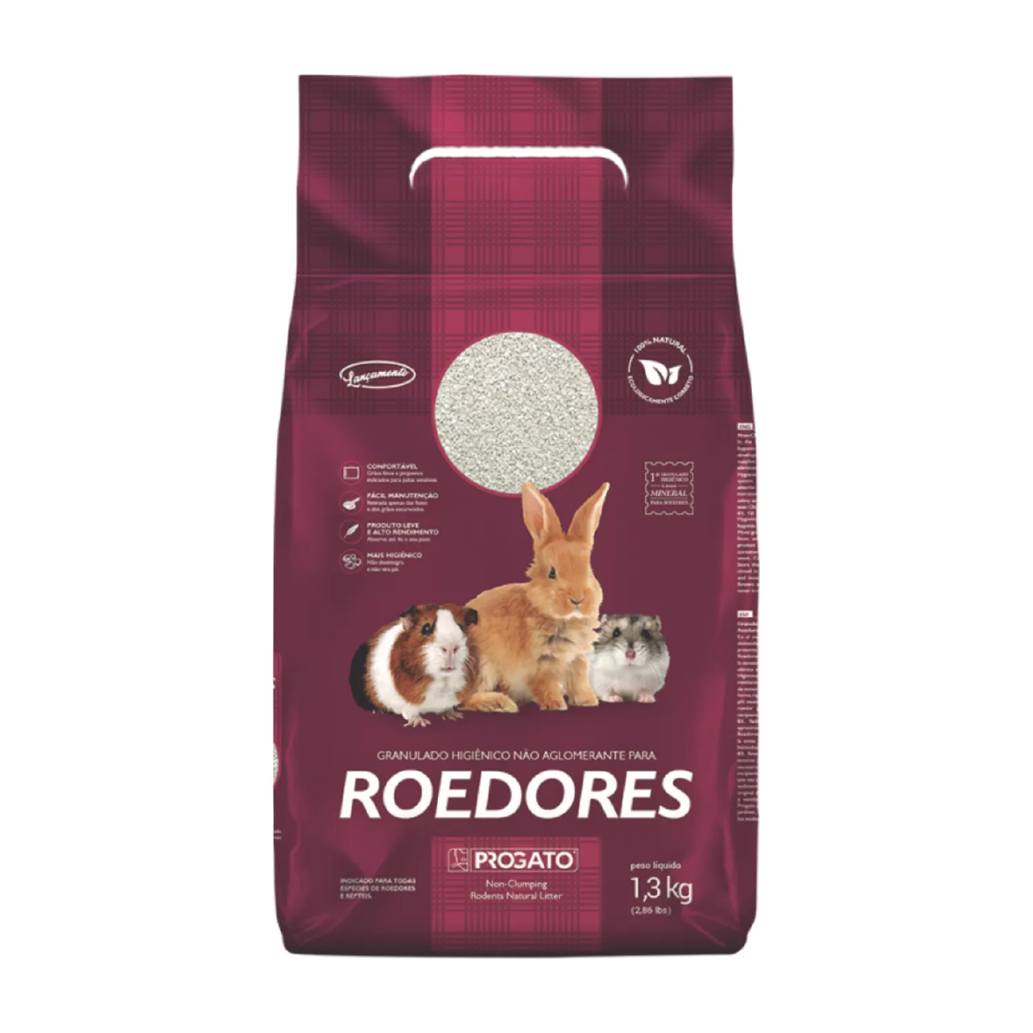 Arena Para Roedores No Aglutinante Progato