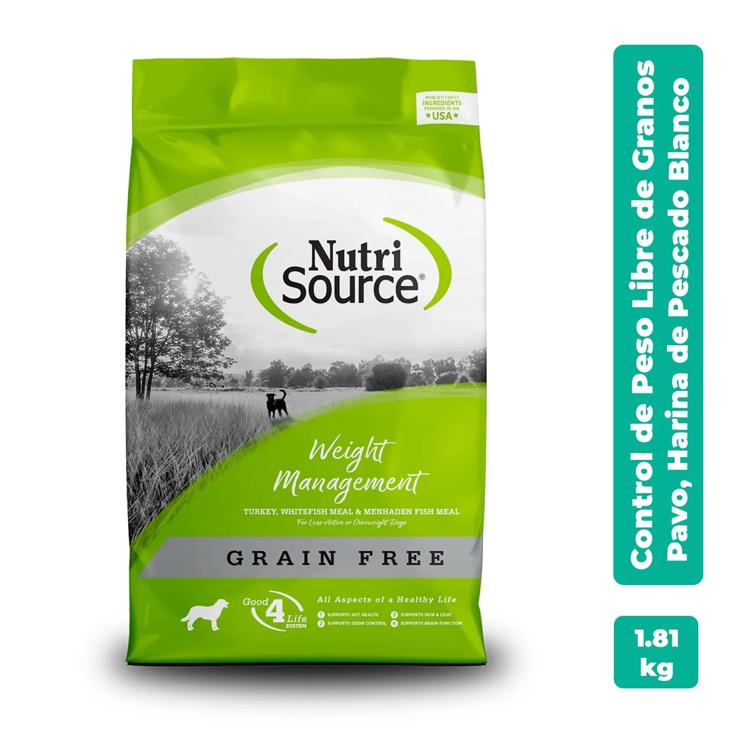 Alimento Perro Seco Pollo Libre De Granos Nutrisource