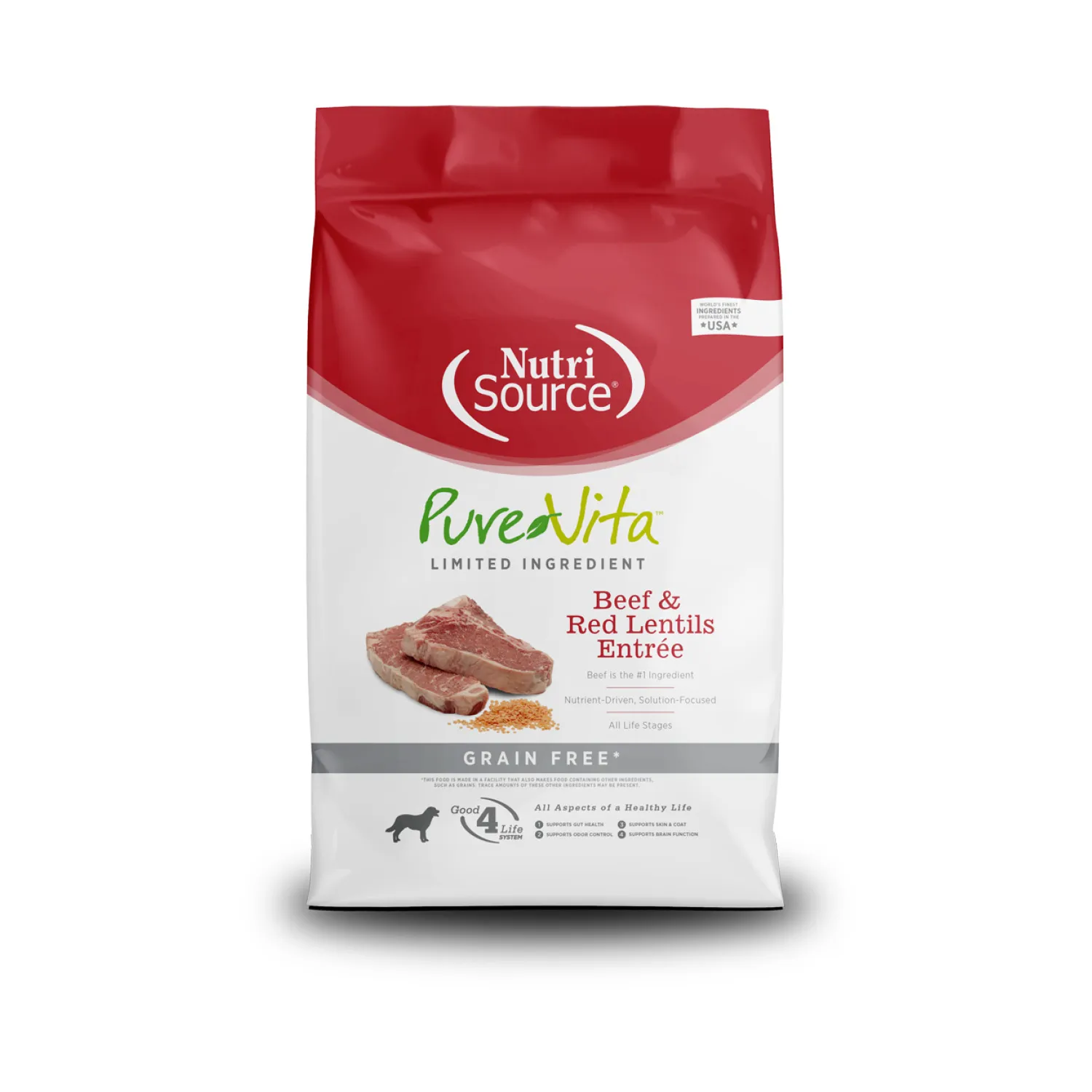 Alimento Perro Seco Carne Alim Perr Libre De Granos Nutrisource