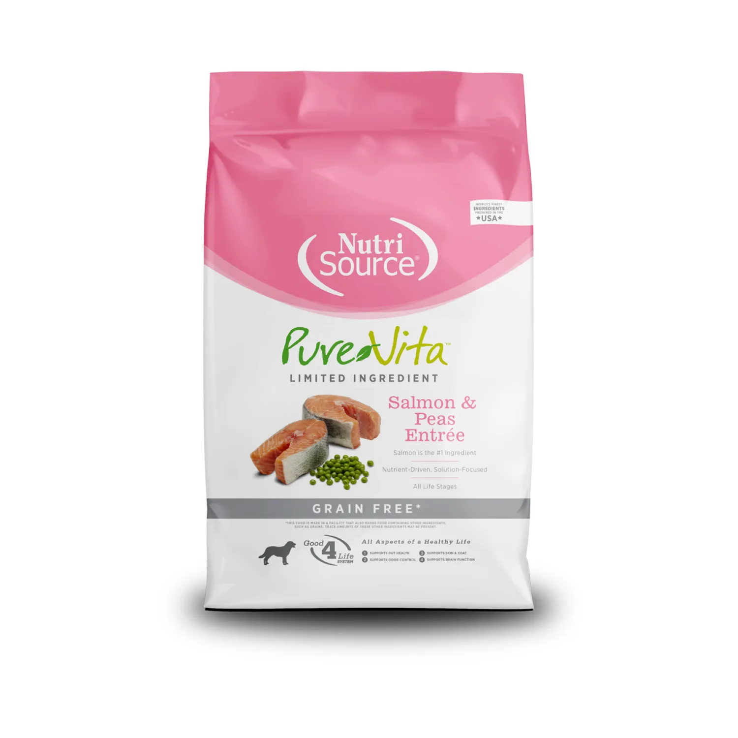 Alimento Perro Seco Salmon Alim Perr Libre De Granos Nutrisource