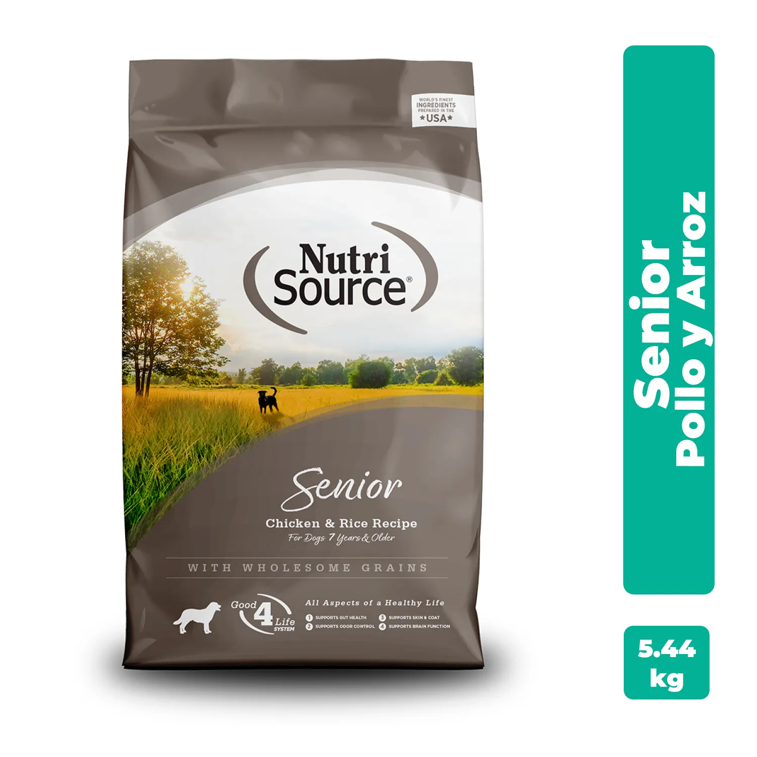 Alimento Perro Seco Pollo Con Granos Nutrisource