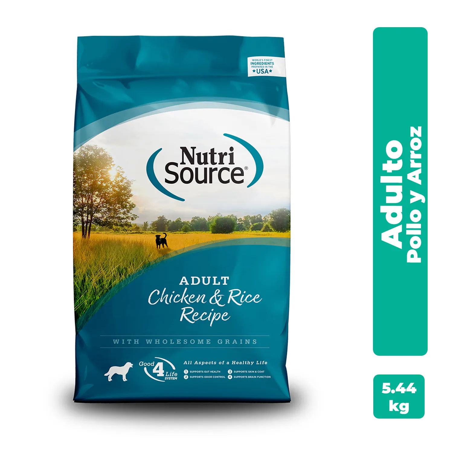 Alimento Perro Seco Pollo Con Granos Nutrisource