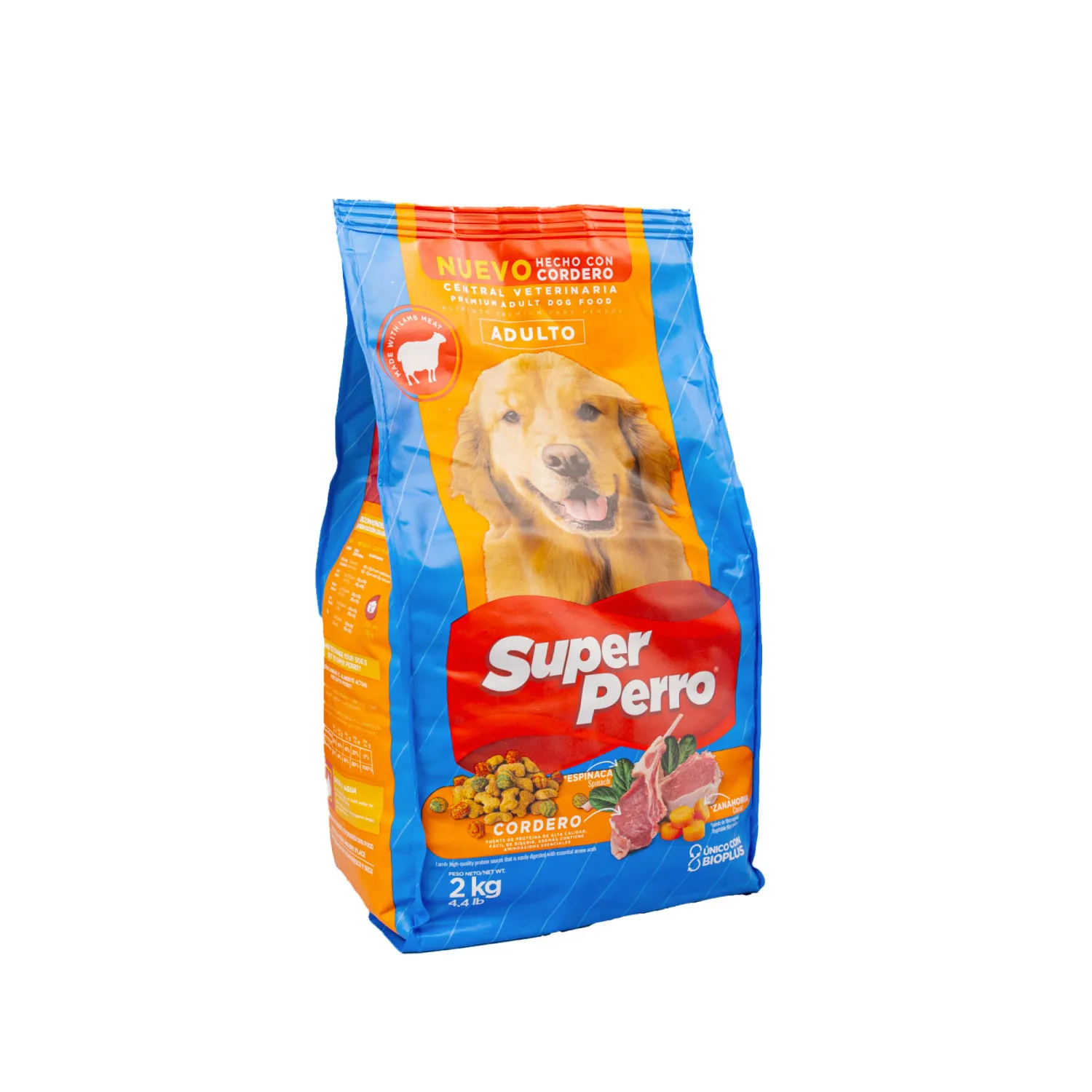 Alimento Perro Seco Cordero Adulto Super Perro