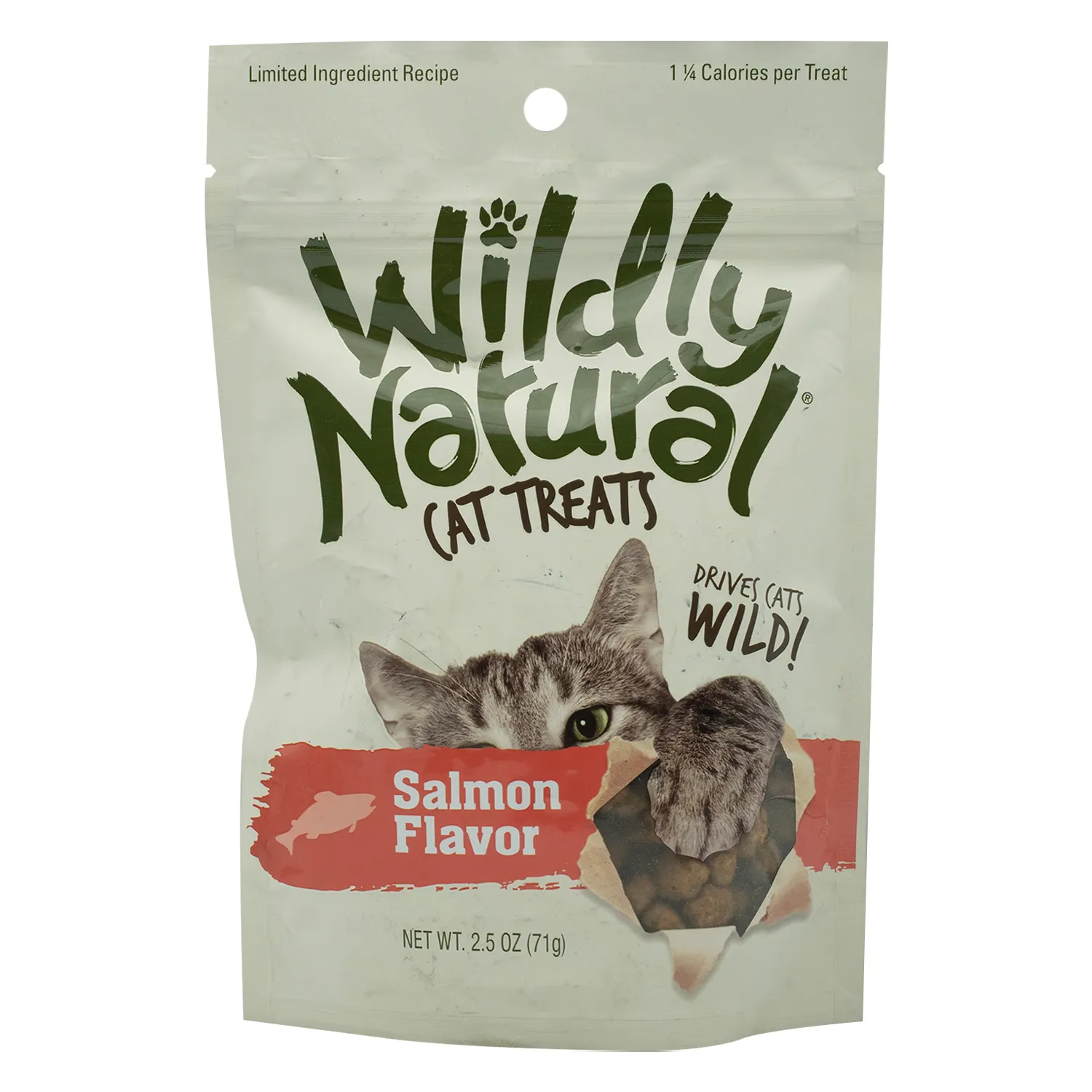 Alimento Gato Bocadillo Salmon Wildly Natural