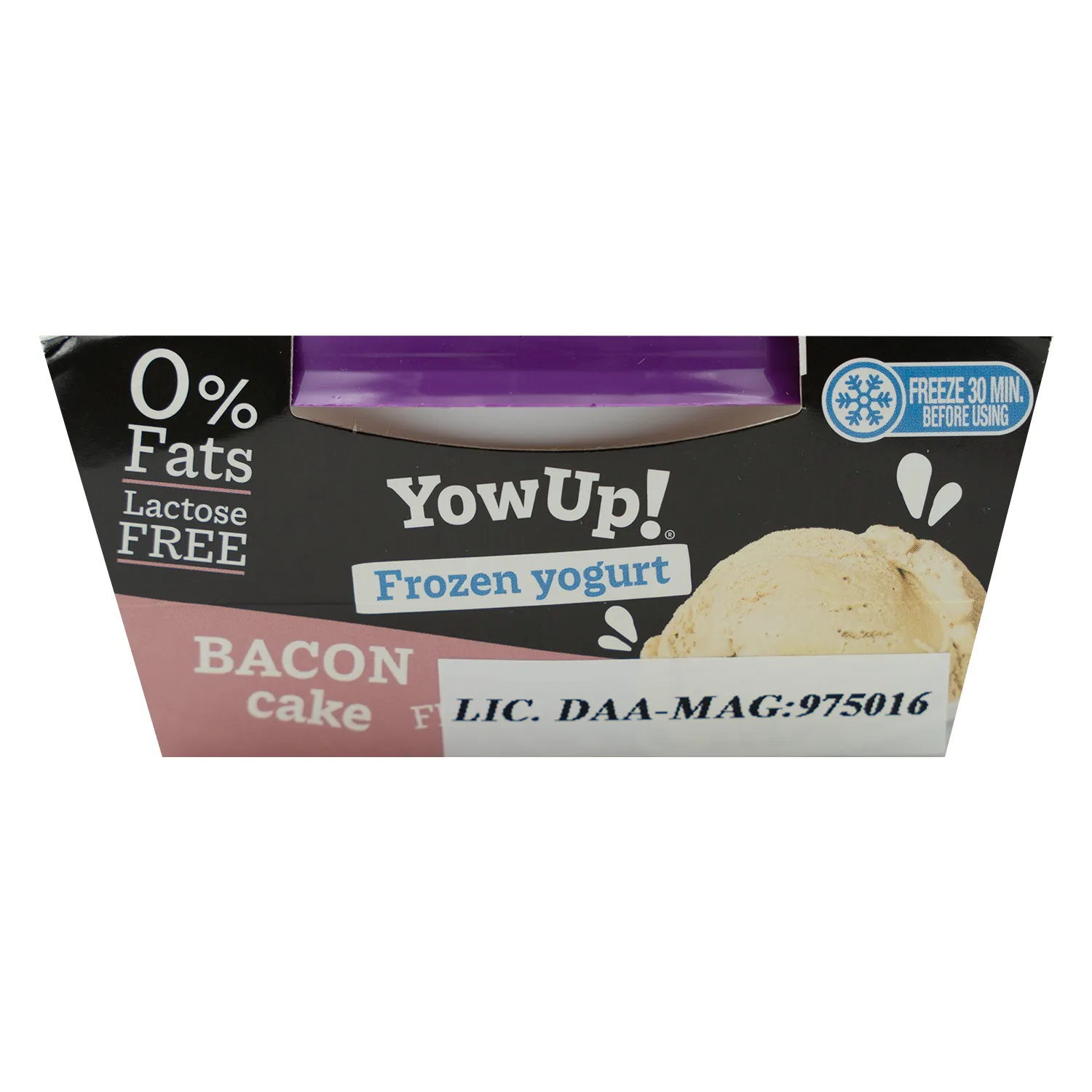 Alimento Perro Bocadillo Frozen Yogurt Queque Y Tocino Sin Lactosa Perro Yowup