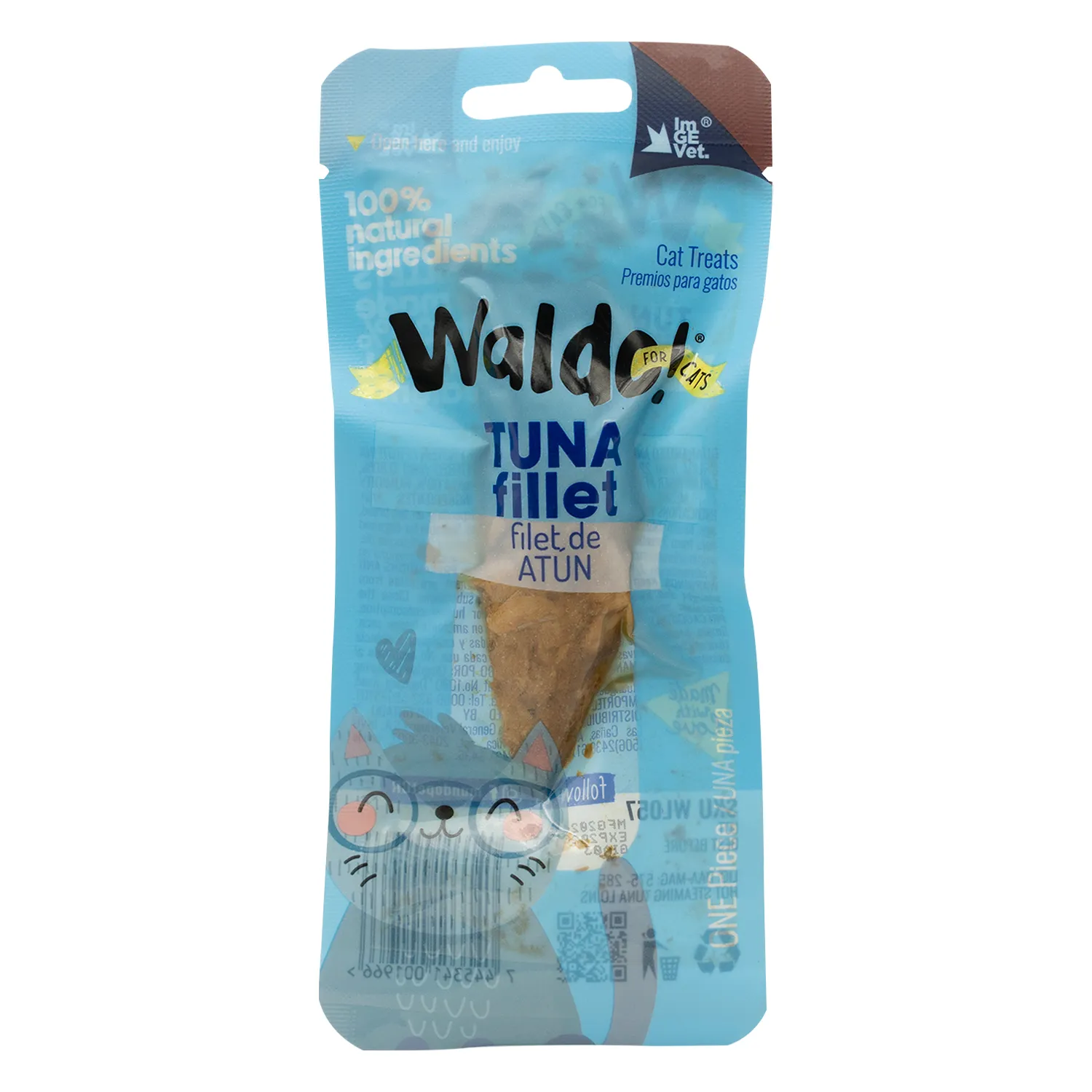 Bocadillo 100% Natural Filet Atun Waldo
