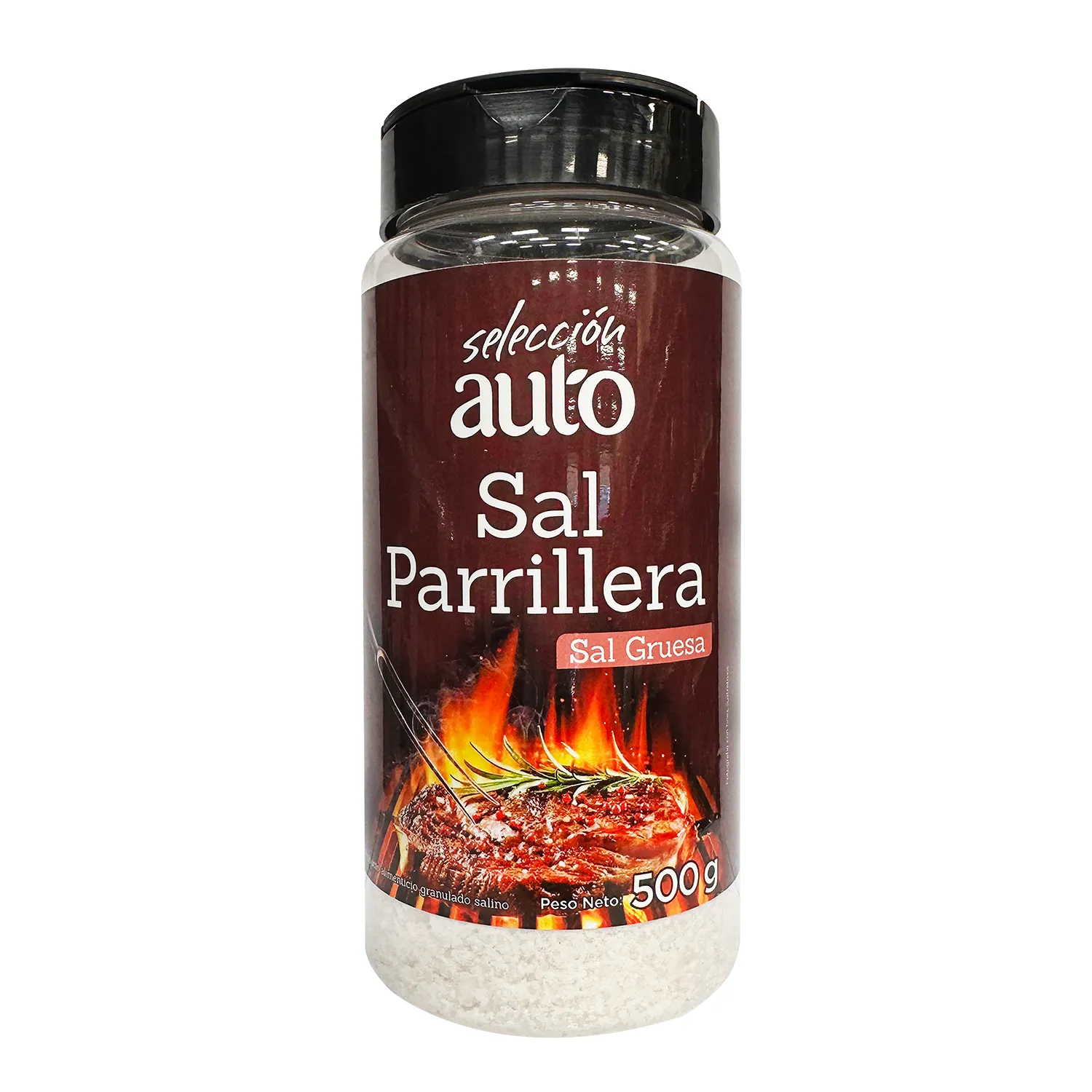 Sal Parrillera Auto Selección Frasco 500 G