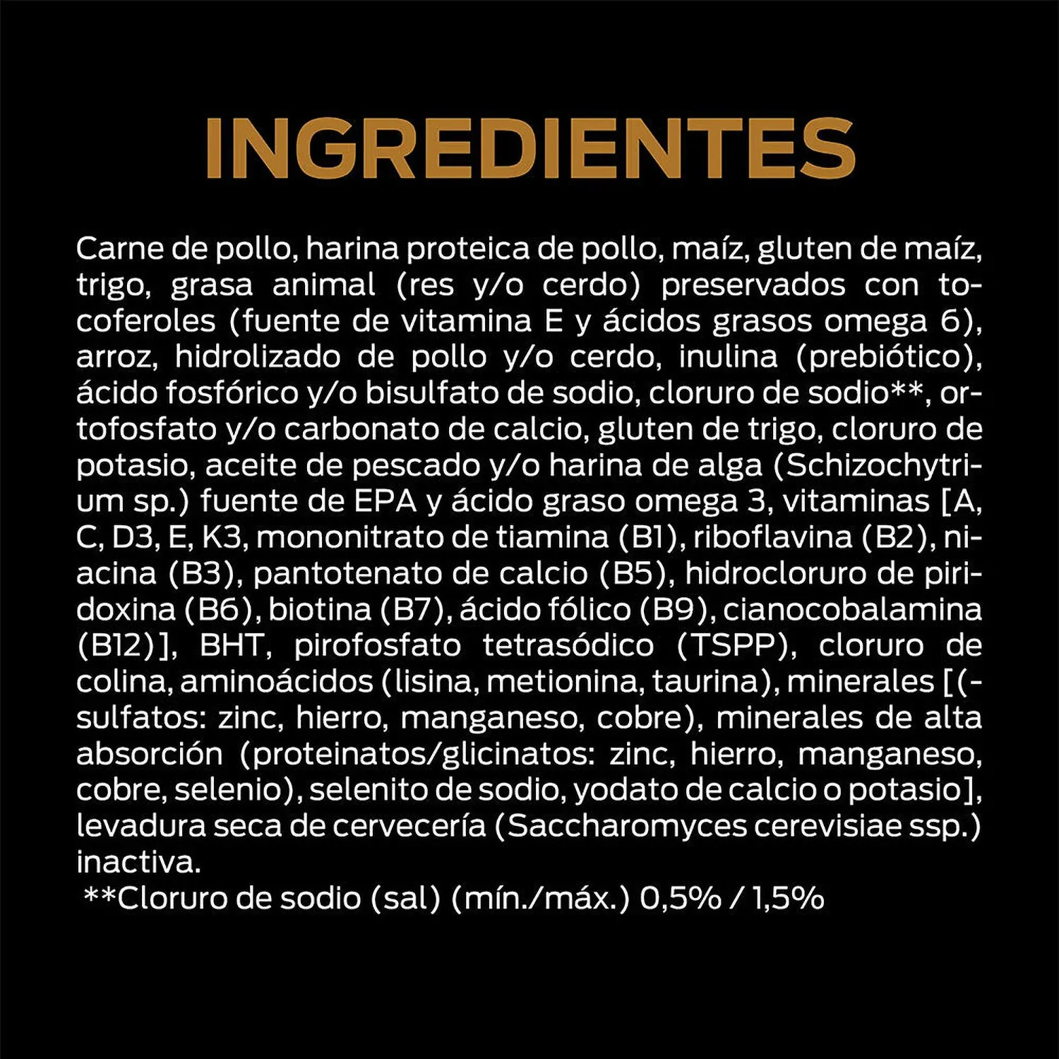 Alimento Gato Adulto Seco Pollo Pro Plan