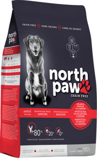 Alimento Perro Adulto Seco Mariscos Libre De Granos North Paw