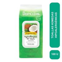 Toallas  Húmedas Hipoalergénicas Tropiclean