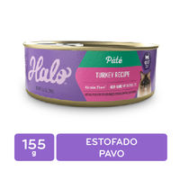 Alimento Gato Humedo Adulto Pavo En Caldo Halo