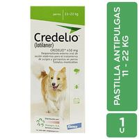 Antipulgas Y Garrapatas Externo Perro Pastilla 11 A 22 Kg Credelio