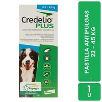 Antipulgas Y Garrapatas Externo Perro Pastilla 22 A 45 Kg Credelio