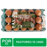 Huevo Rojo 15 Und Pastoreo Criollo Kilogramo