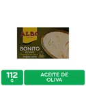 Atun Lomo Entero Aceite Oliva Blanco Albo Caja 112 G