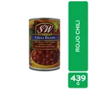 Frijol Preparado Rojo Chili S Y W Lata 439 G