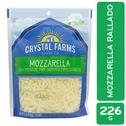 Queso Mozzarella Rallado Crystal Farms Paquete 226 G